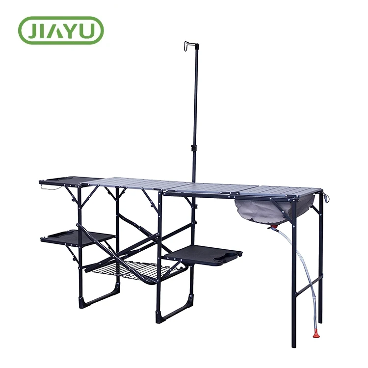 11 Tabloya Kampa Aluminium Aluminium Portable